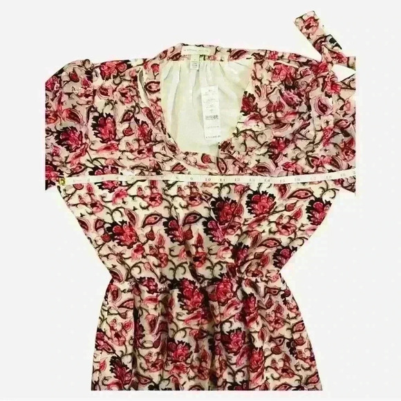 ML Monique Lhuillier Printed Velvet Cocktail Dress Size 4 NWT - Picture 10 of 16